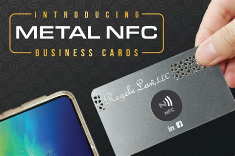 metal business cards nfc|nfc contactless business card.